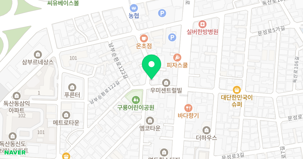 시티팰리스 위치 지도 - 서울특별시 서울특별시 금천구 독산동 959-8