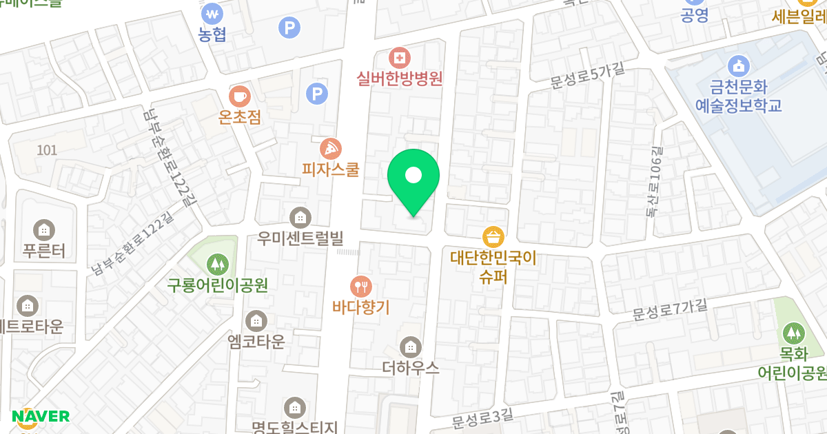 엘리체(ELICHE) 위치 지도 - 서울특별시 서울특별시 금천구 독산동 960-11