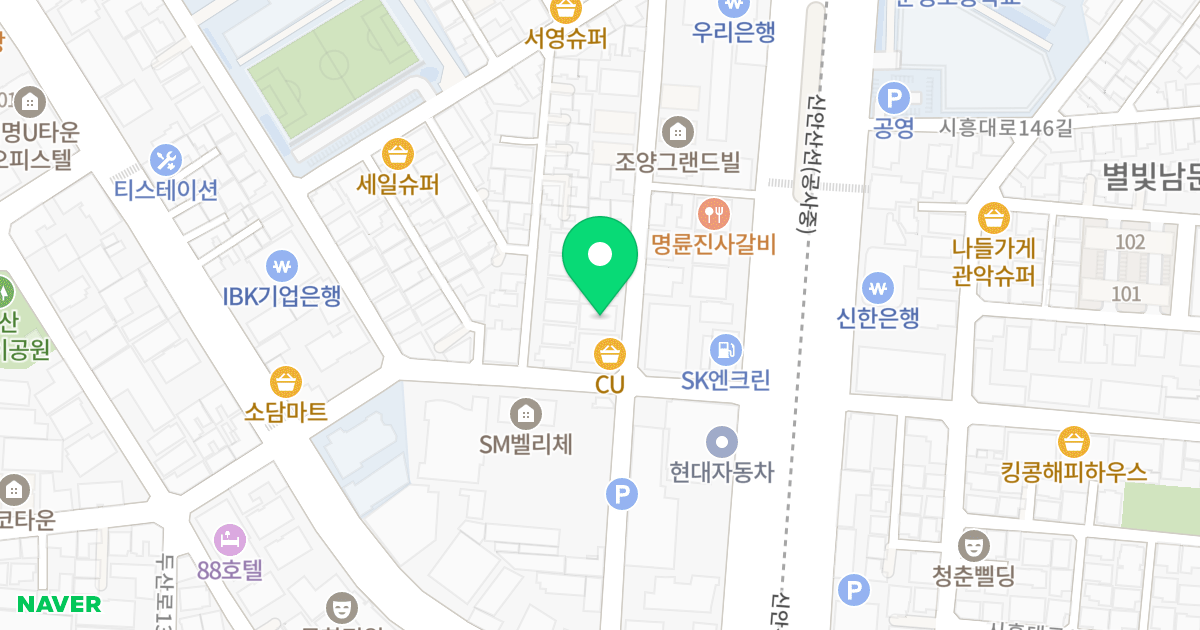 (149-50) 위치 지도 - 서울특별시 서울특별시 금천구 독산동 149-50