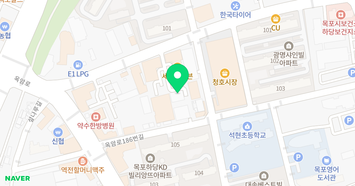 스타팰리스(1170-24) 위치 지도 - 전라남도 목포시 석현로 18-1