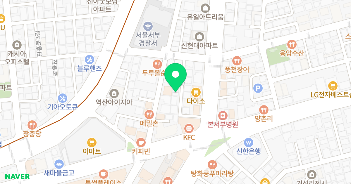 들꽃마을 위치 지도 - 서울특별시 은평구 응암로 331-9