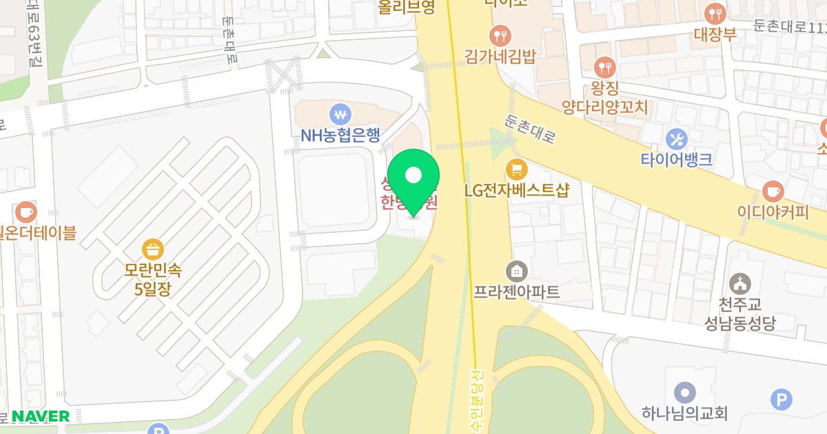 레이나 오피스텔 위치 지도 - 경기도 성남시 중원구 둔촌대로80번길 3-11