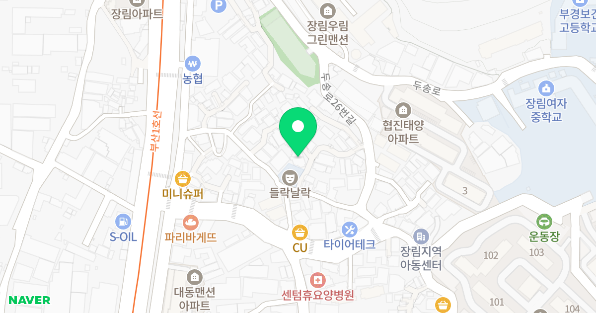 (77) 위치 지도 - 부산광역시 사하구 다대로271번길 25-1