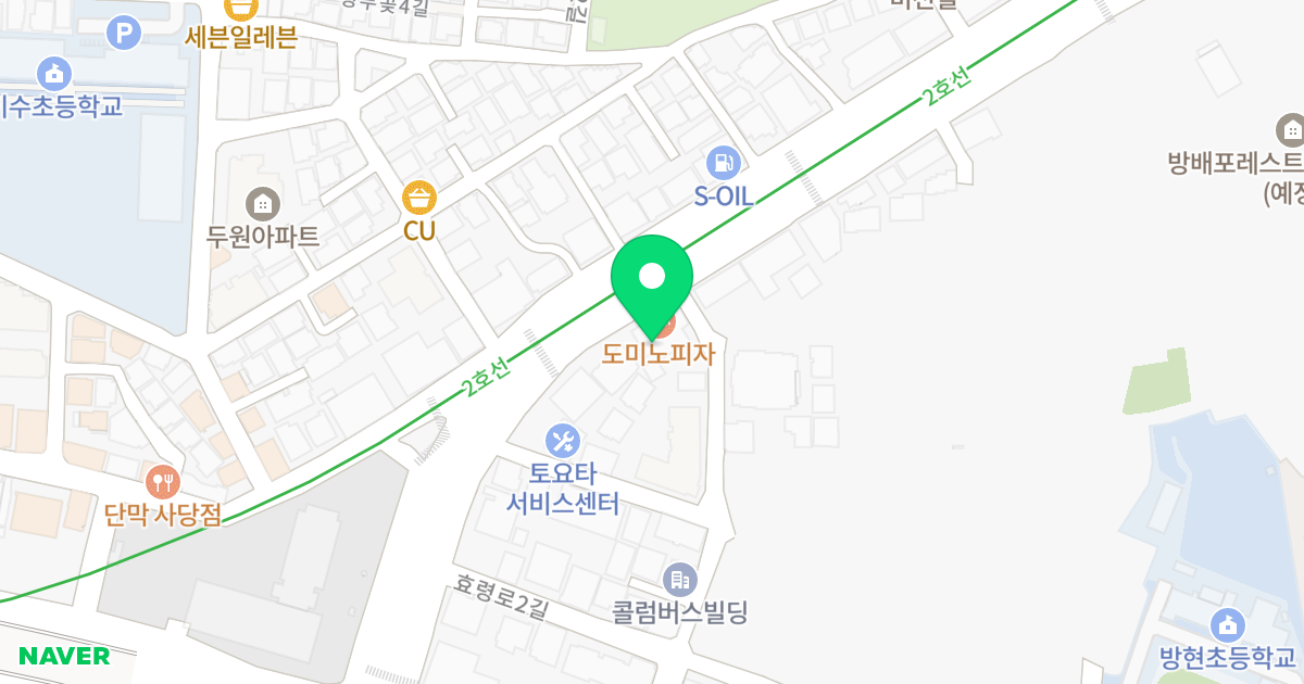 멤버스 뷰 위치 지도 - 서울특별시 서초구 효령로 22