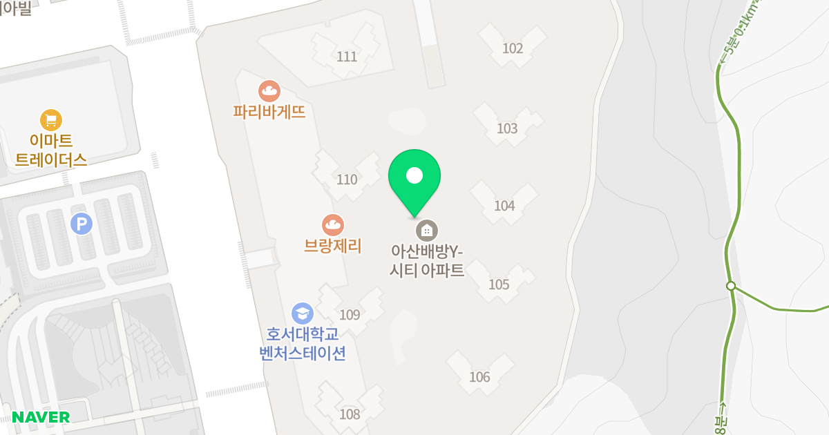 요진 와이시티 위치 지도 - 충청남도 아산시 배방읍 광장로 210