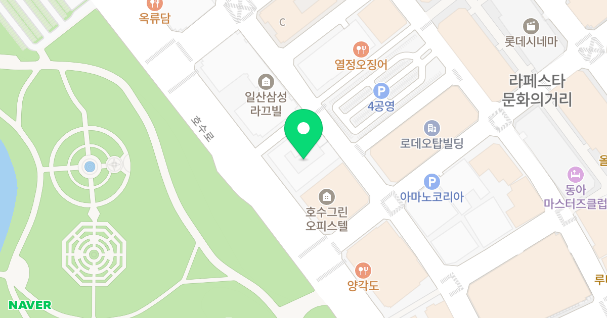 삼성메르헨하우스 위치 지도 - 경기도 고양시 일산동구 무궁화로 8-28