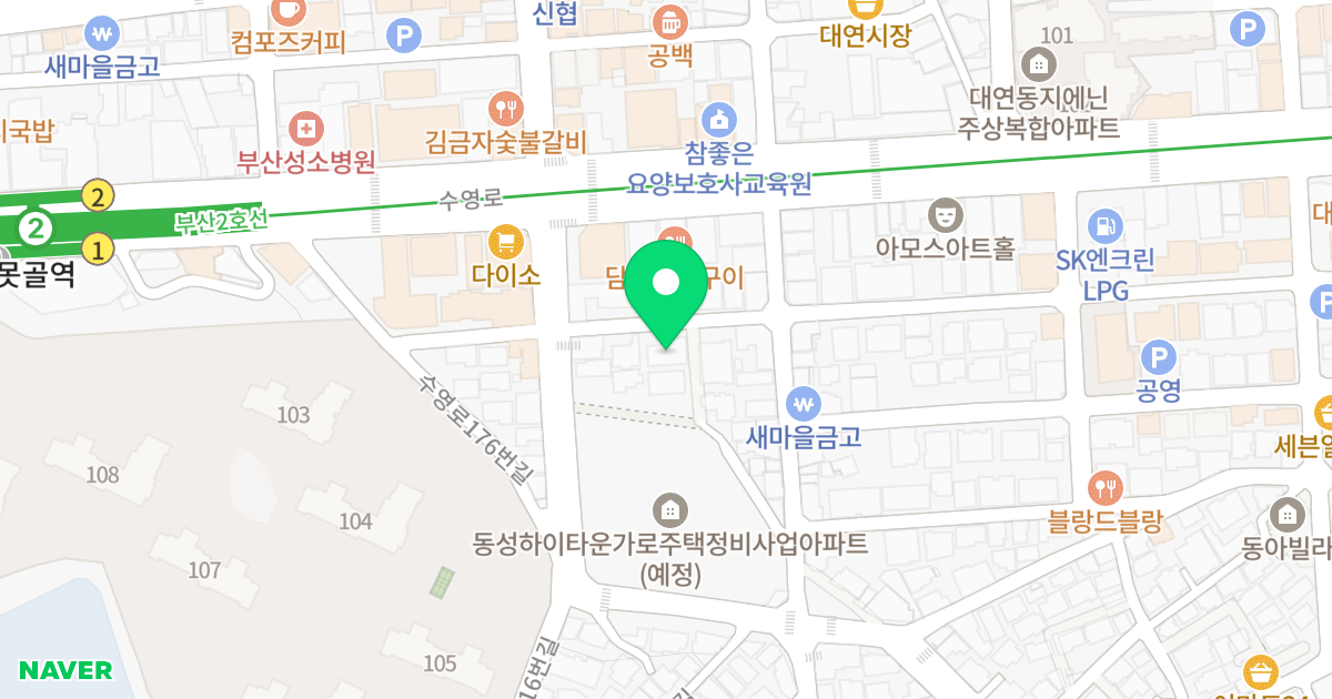 센텀에이스 위치 지도 - 부산광역시 남구 유엔평화로4번길 77