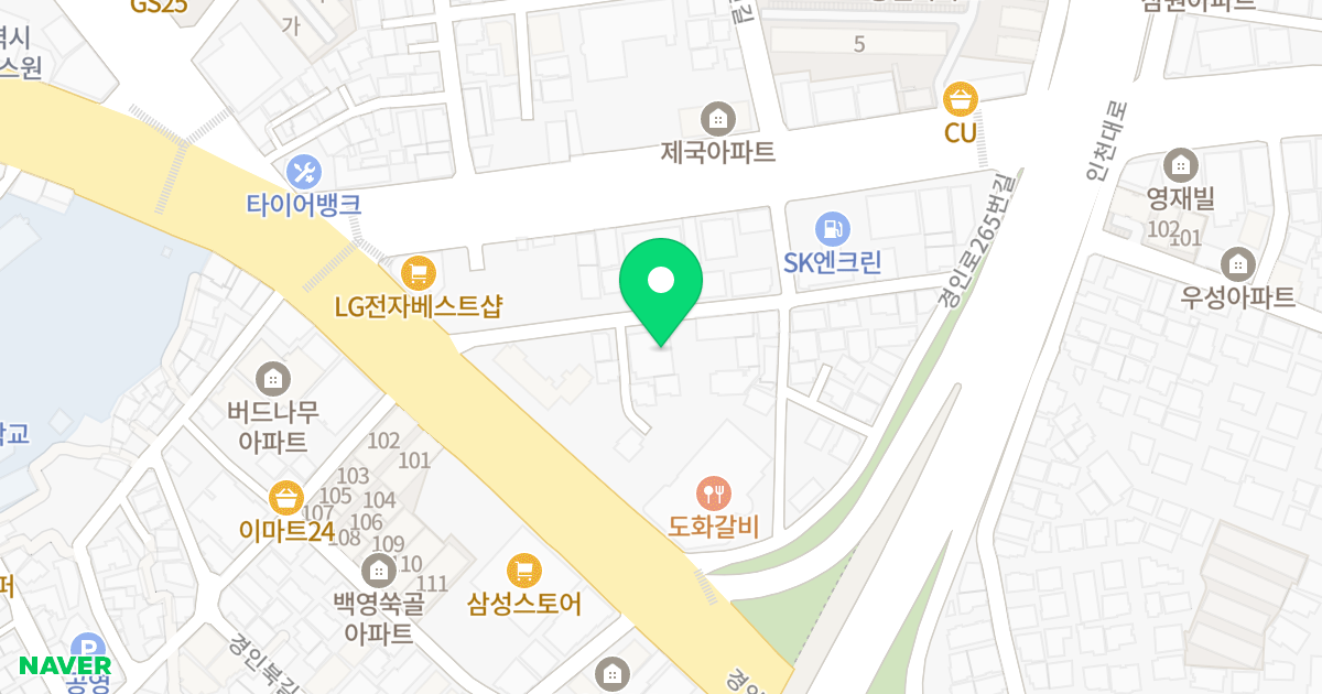 (549-3) 위치 지도 - 인천광역시 미추홀구 경인로251번길 14-5