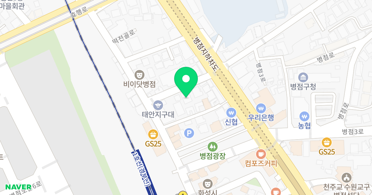 발렌티 하우스 위치 지도 - 경기도 화성시 떡전골로 112-12
