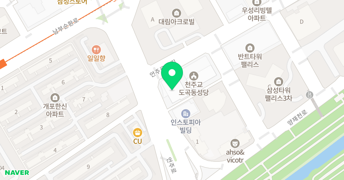 우성캐릭터-빌 위치 지도 - 서울특별시 강남구 언주로 122