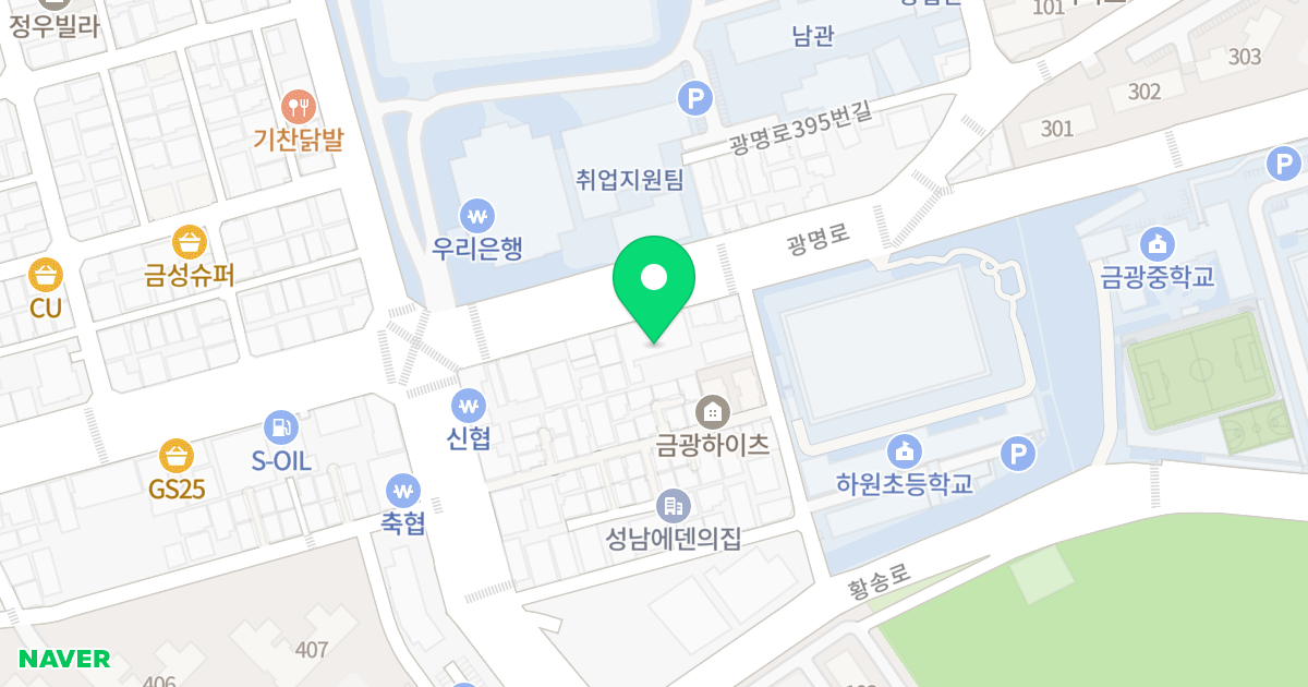 창보시티렉스 위치 지도 - 경기도 성남시 중원구 광명로 384