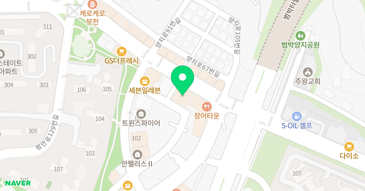 (211-4) 위치 지도 - 경기도 부천시 소사구