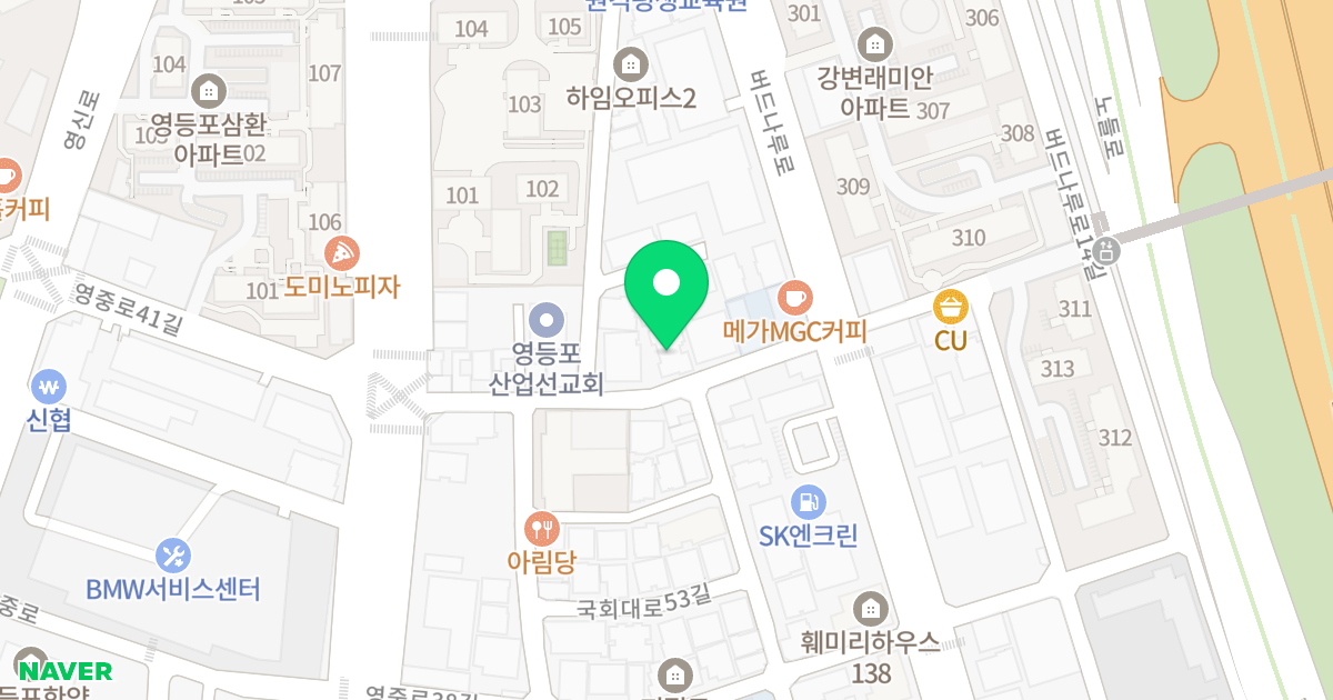 소미골드라인III 위치 지도 - 서울특별시 영등포구 버드나루로19길 8