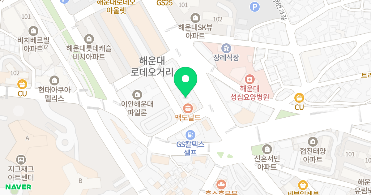 백송오피스텔 위치 지도 - 부산광역시 해운대구 좌동순환로 457