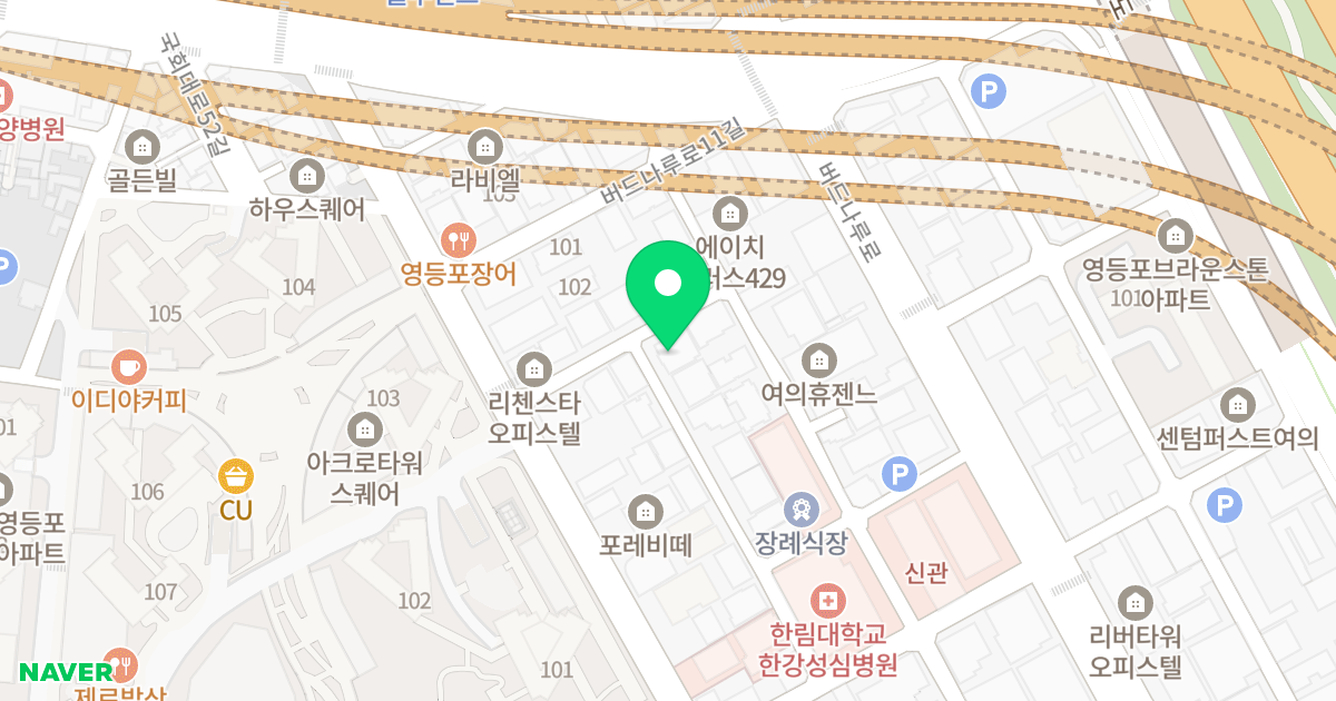 (94-186) 위치 지도 - 서울특별시 영등포구 버드나루로7길 12-22