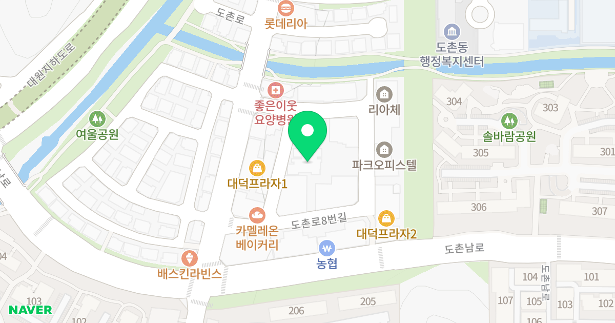트윈캐슬 위치 지도 - 경기도 성남시 중원구 도촌로8번길 5-8