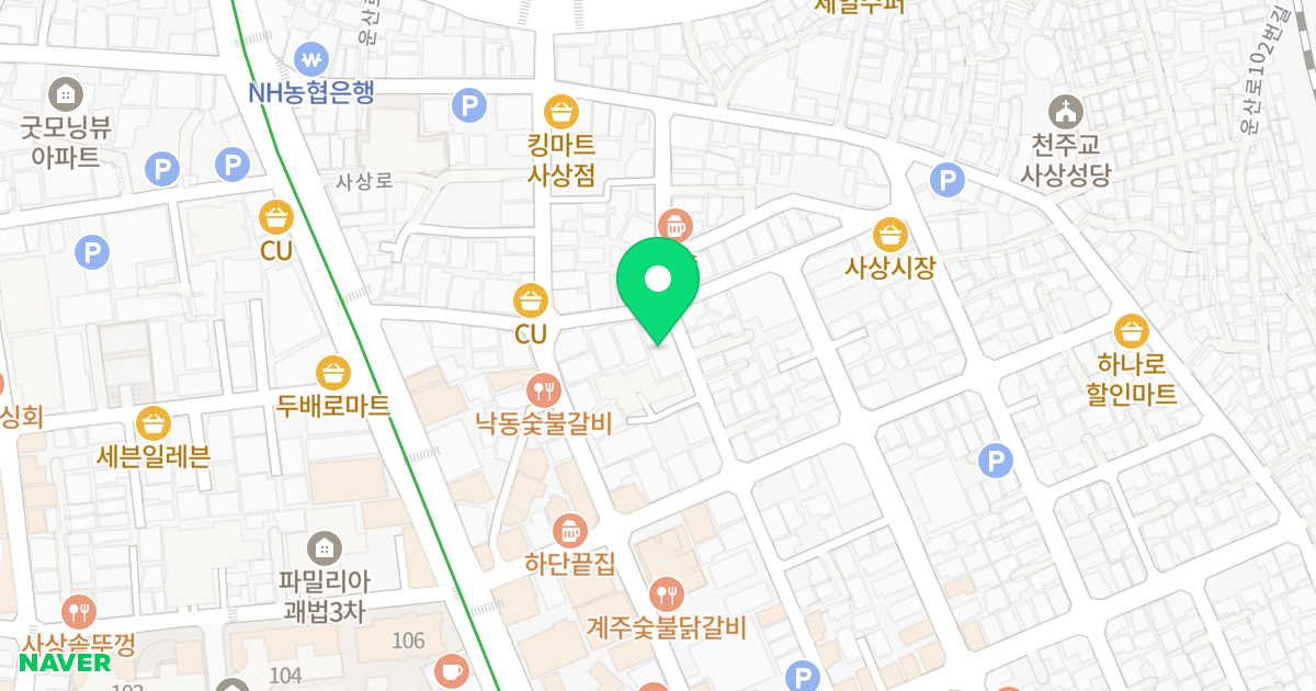 대동레미안 센트럴시티 위치 지도 - 부산광역시 사상구 광장로87번길 79