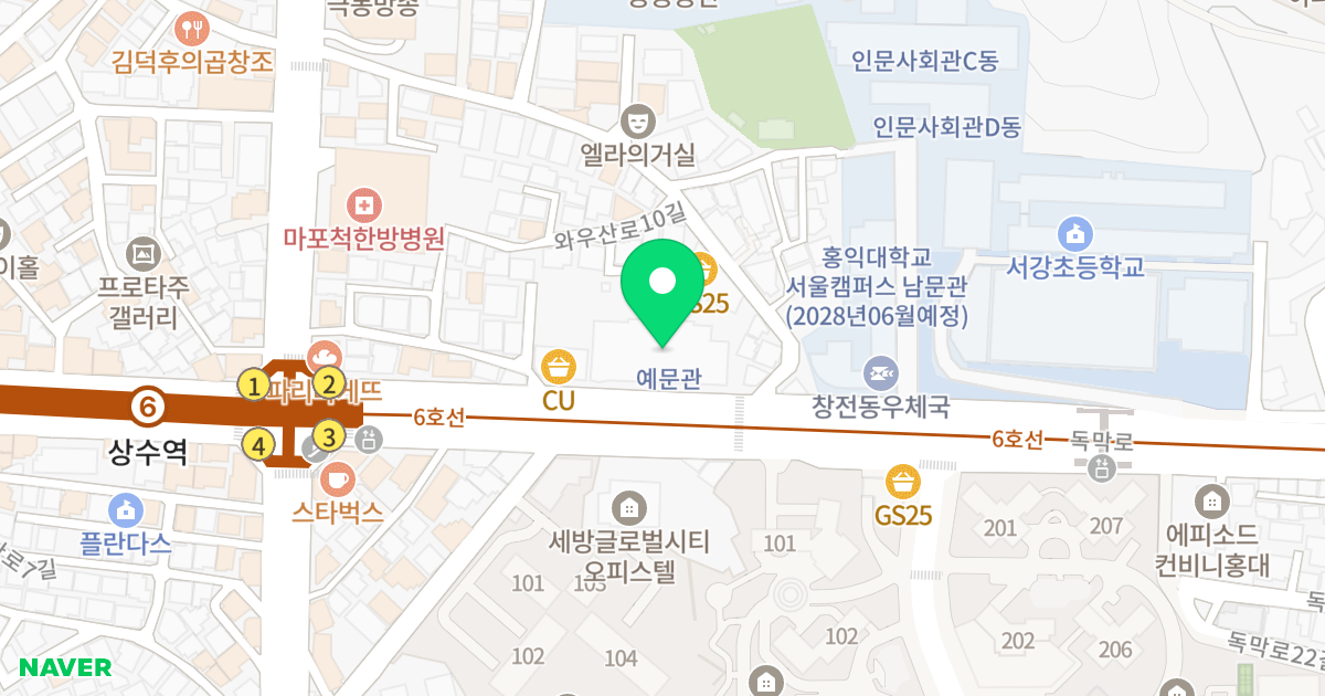 BR엘리텔 위치 지도 - 서울특별시 마포구 독막로19길 15