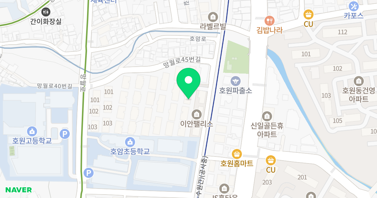 진산은빛마을28차 위치 지도 - 경기도 의정부시 망월로45번길 34