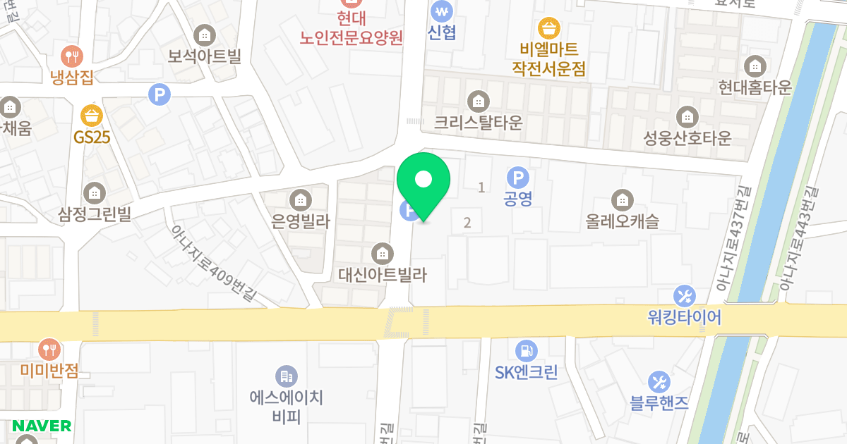 어반스카이 위치 지도 - 인천광역시 계양구 까치말로6번길 28