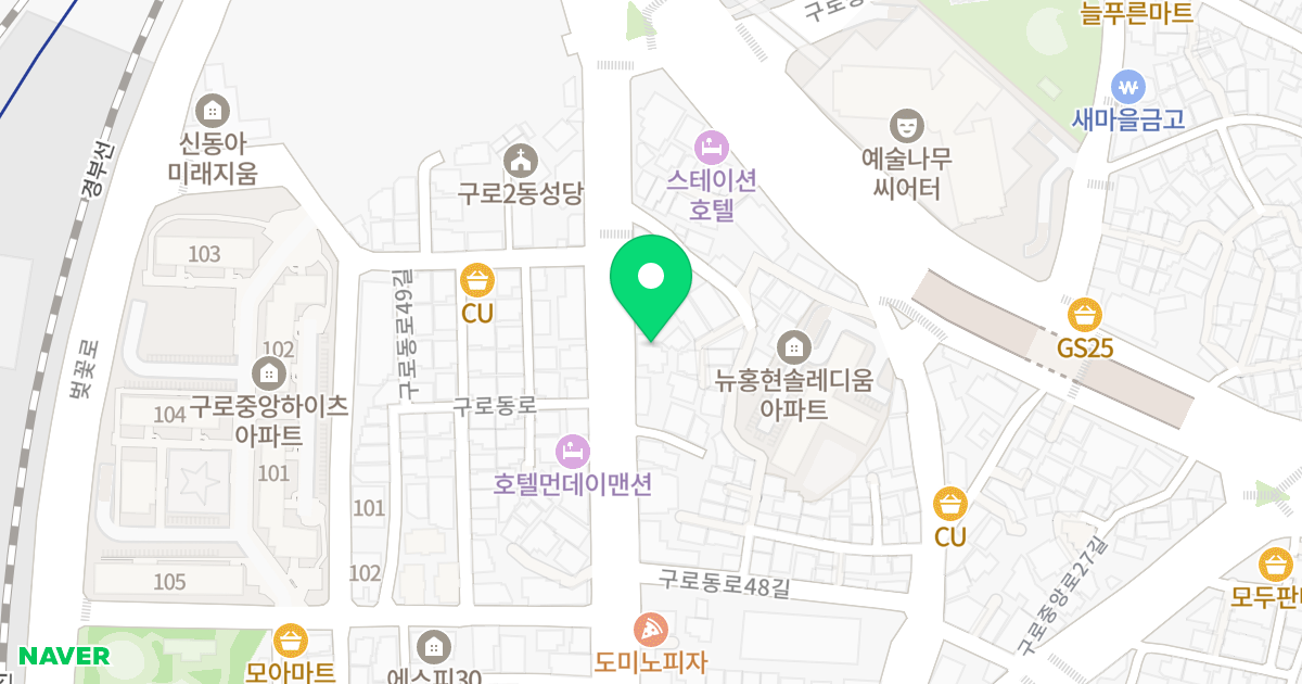 (494-10) 위치 지도 - 서울특별시 구로구 구로동로 230