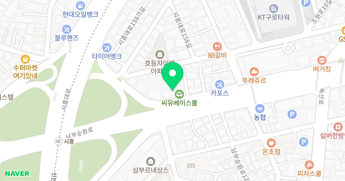 대광솔레 오피스텔 위치 지도 - 서울특별시 관악구 남부순환로 1353
