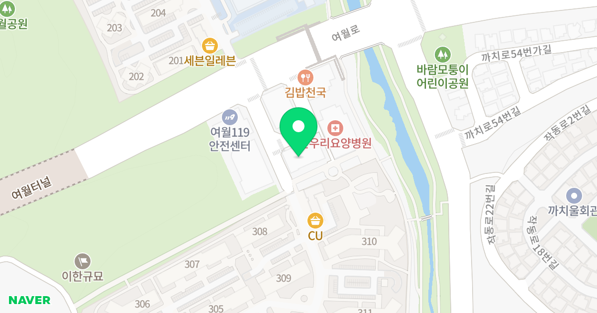 에버그린 위치 지도 - 경기도 부천시 오정구