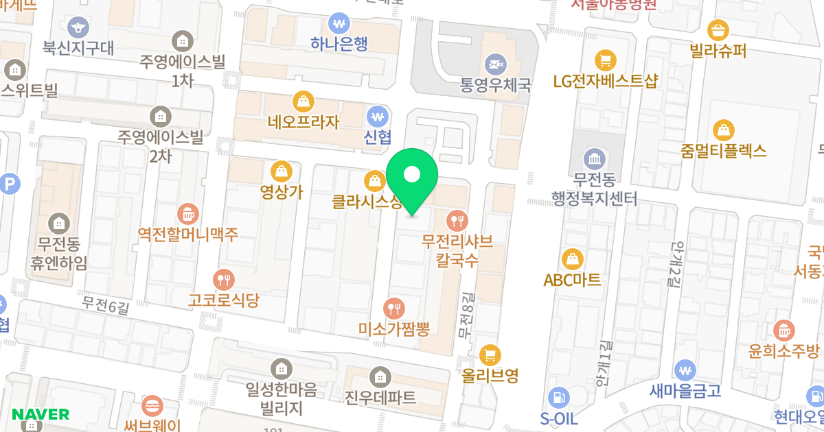 삼성오피스텔 위치 지도 - 경상남도 통영시 무전8길 29
