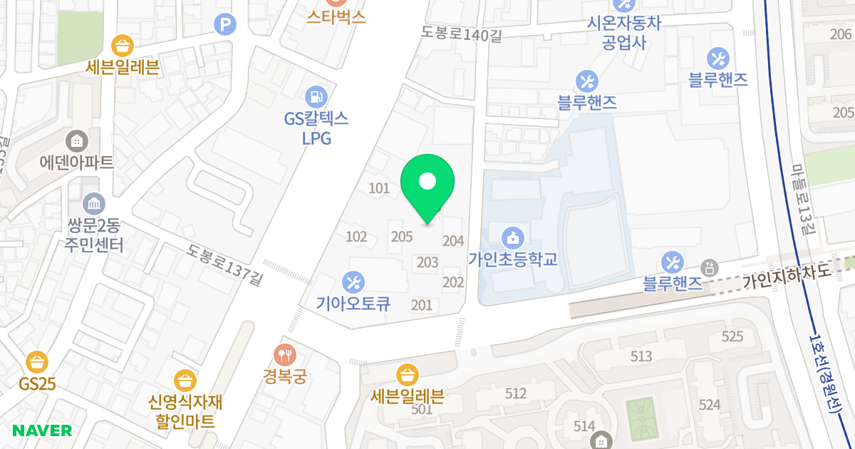 라르플레이스2단지 위치 지도 - 서울특별시 도봉구 도봉로136길 19
