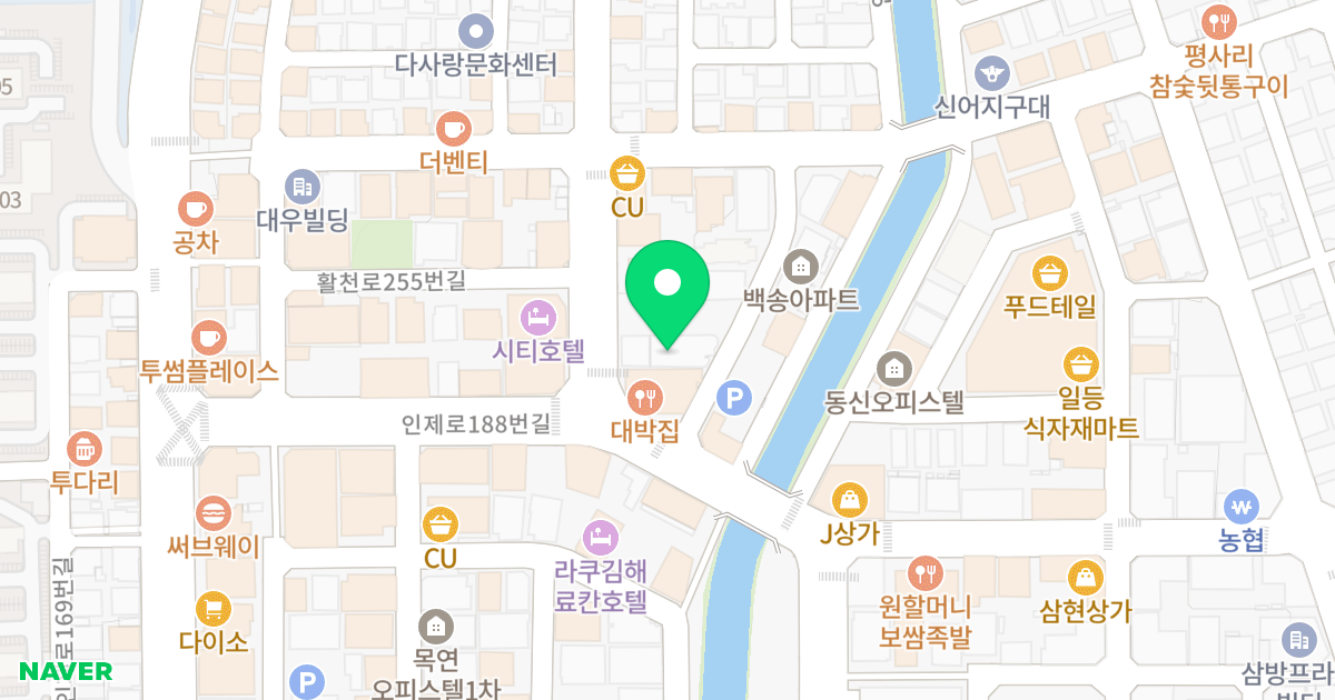 베스트오피스텔 위치 지도 - 경상남도 김해시 활천로255번길 32-9