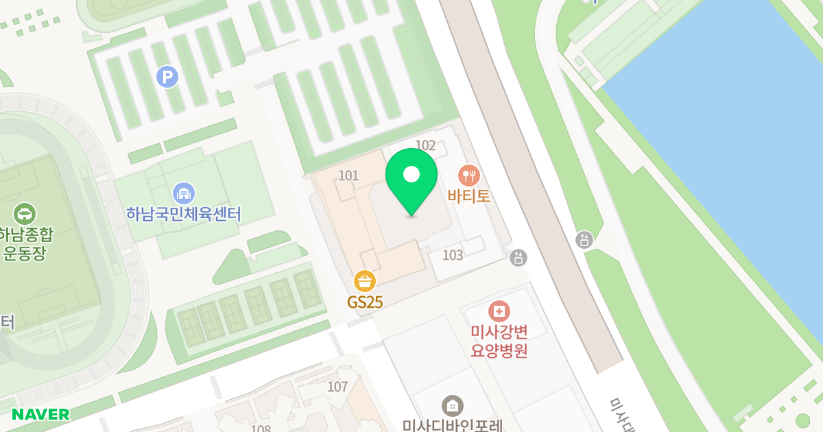 미사강변 오벨리스크 위치 지도 - 경기도 하남시 미사대로 410