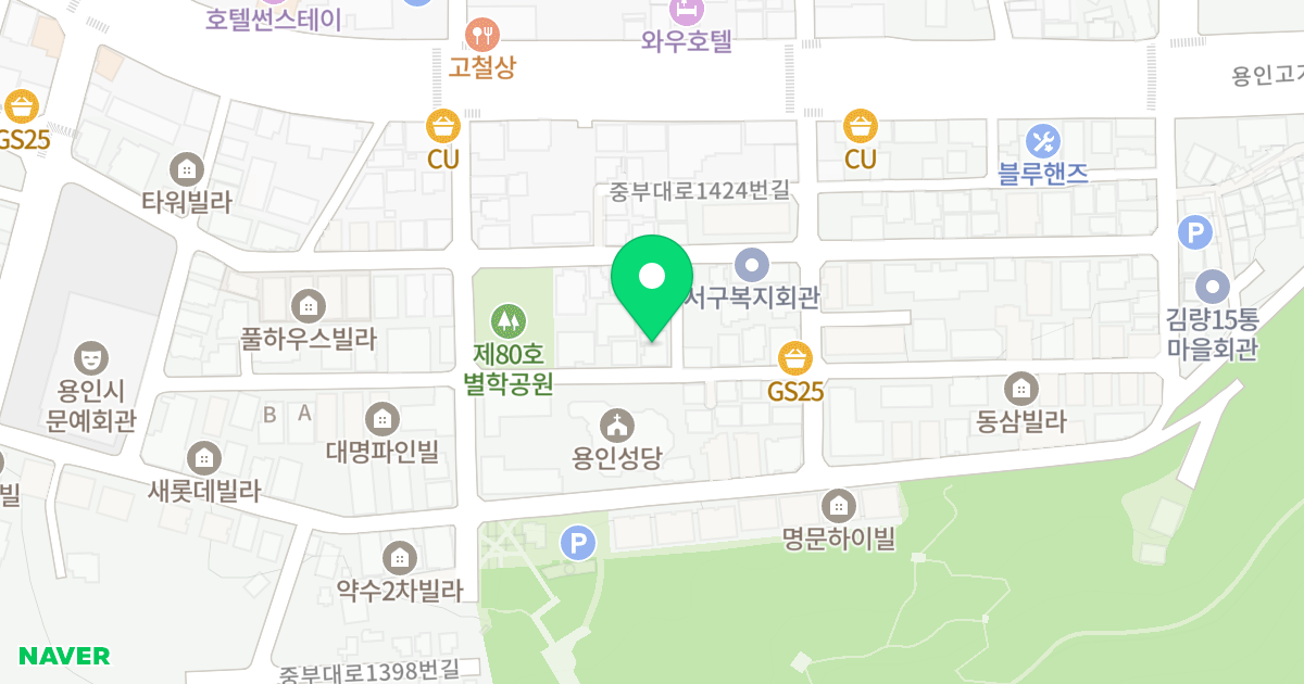 빌폴라리스 위치 지도 - 경기도 용인시 처인구