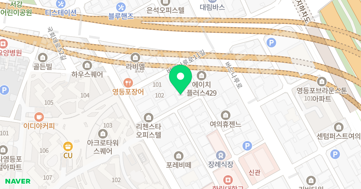 넥스빌Ⅲ 위치 지도 - 서울특별시 영등포구 국회대로54길 15-9