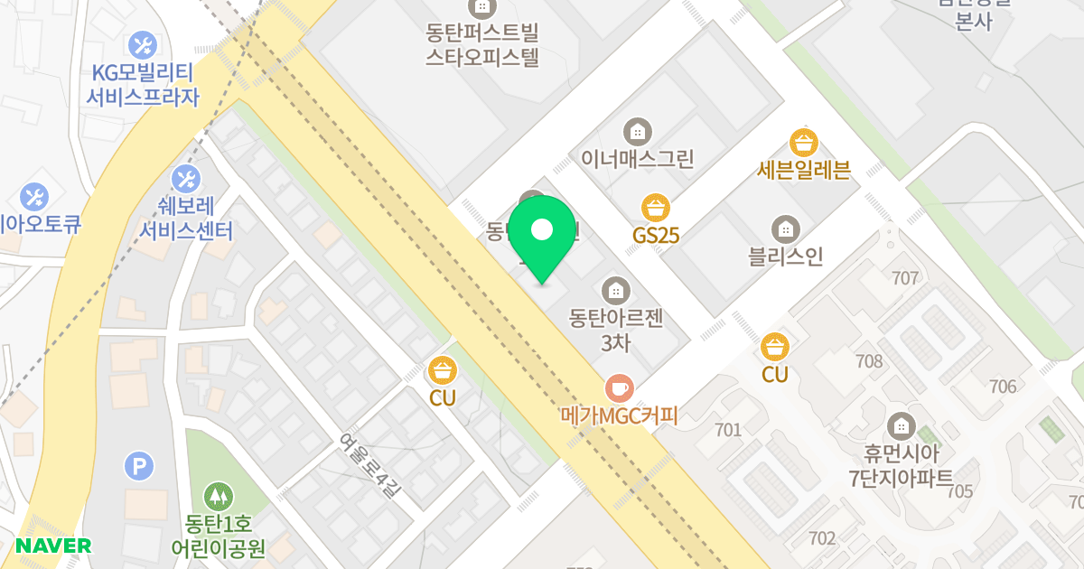 (1066-7) 위치 지도 - 경기도 화성시