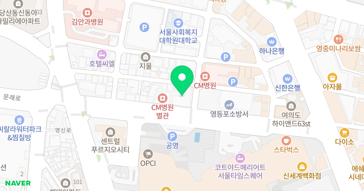 영등포 대성 그랑그루 위치 지도 - 서울특별시 영등포구 문래로 191