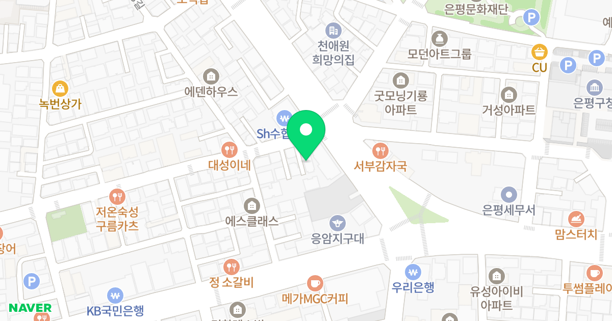 첼라 넥스빌 위치 지도 - 서울특별시 은평구 응암동 84-27