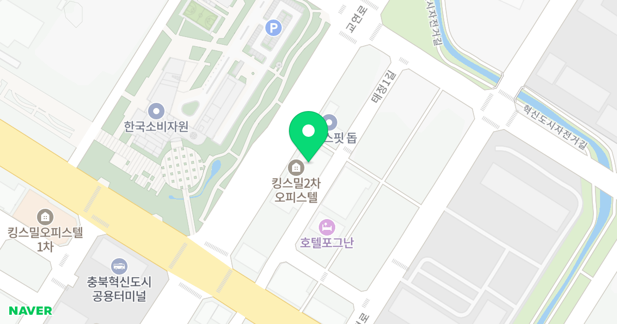 킹스밀오피스텔 2차 위치 지도 - 충청북도 음성군 맹동면