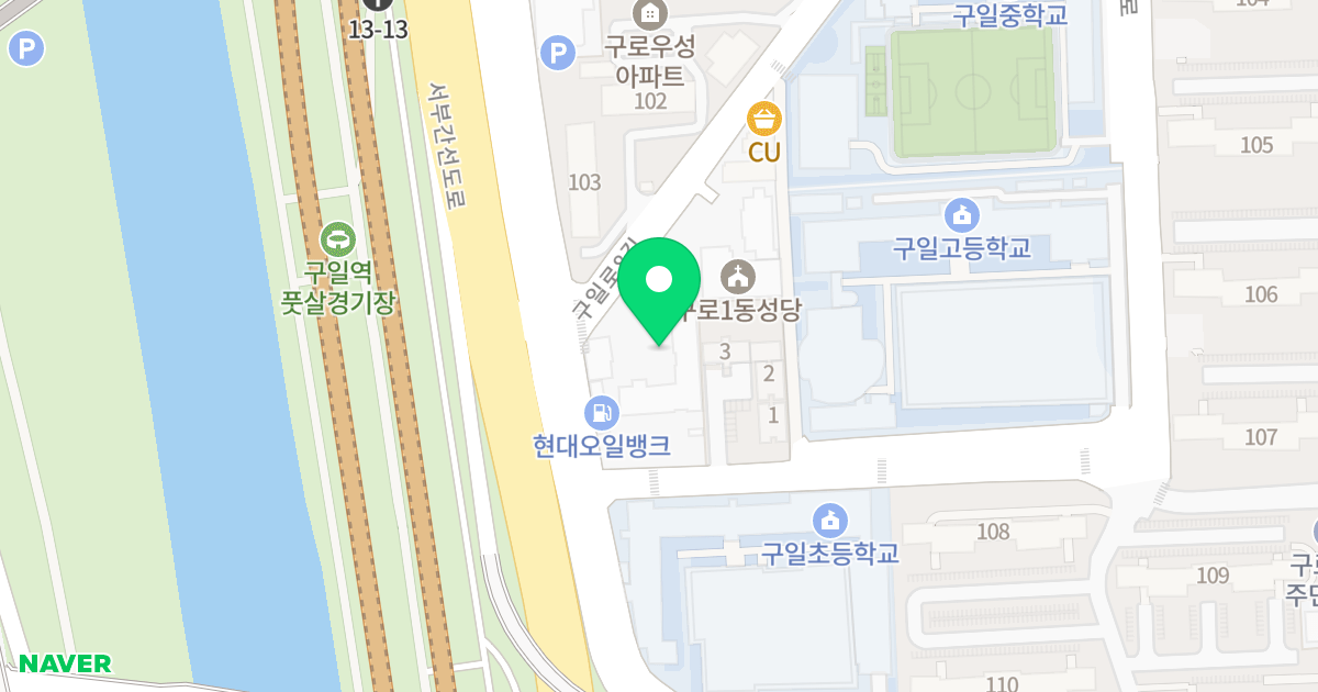 근상프리즘팰리스 위치 지도 - 서울특별시 구로구 구일로8길 6