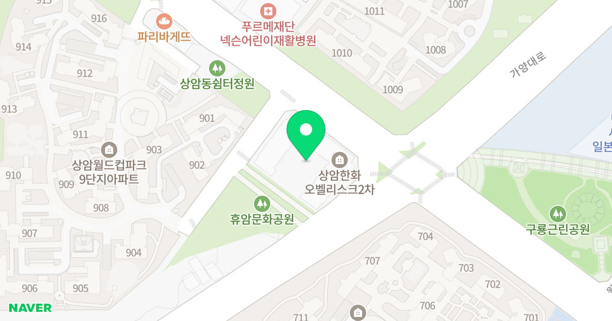 상암 오벨리스크 2차 위치 지도 - 서울특별시 마포구