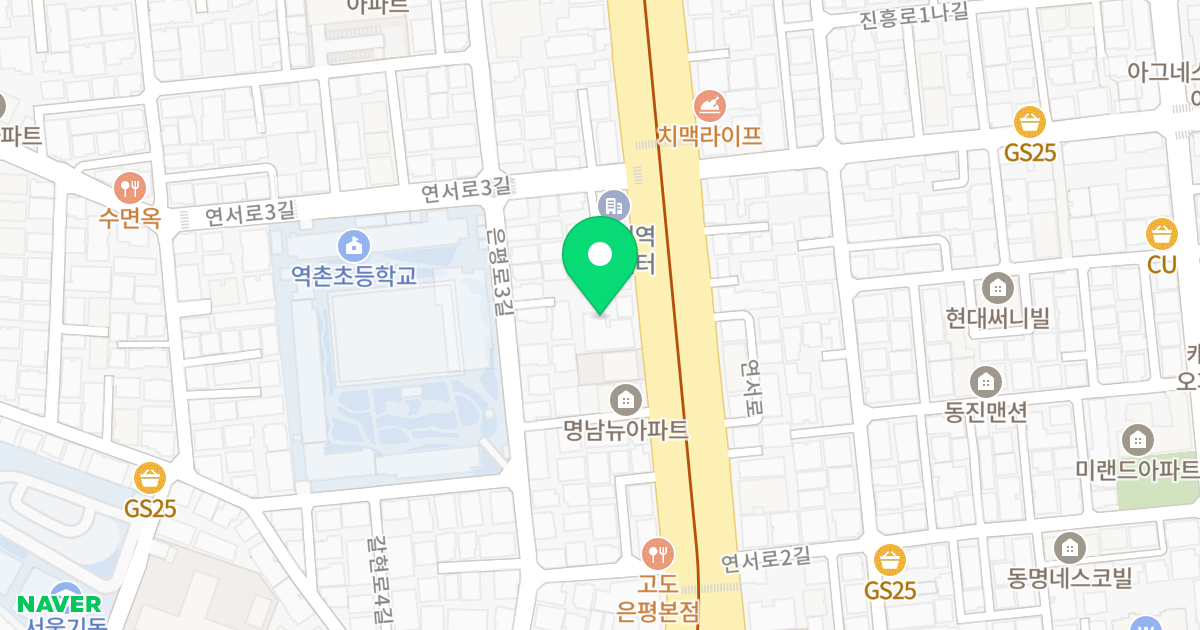(83-25) 위치 지도 - 서울특별시 은평구 연서로 29