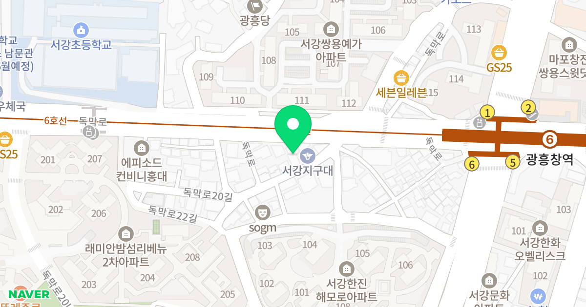 세방테크빌 위치 지도 - 서울특별시 마포구 독막로 140
