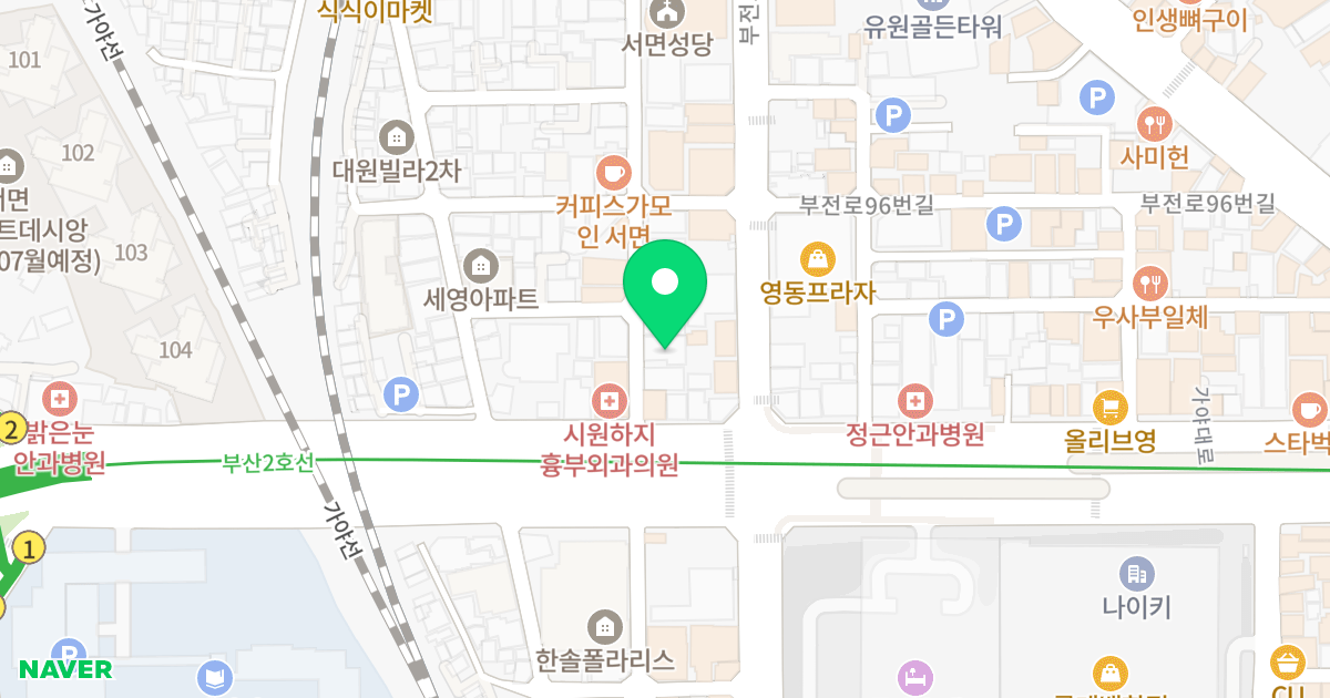 이룸하우스 위치 지도 - 부산광역시 부산진구 가야대로755번길 8