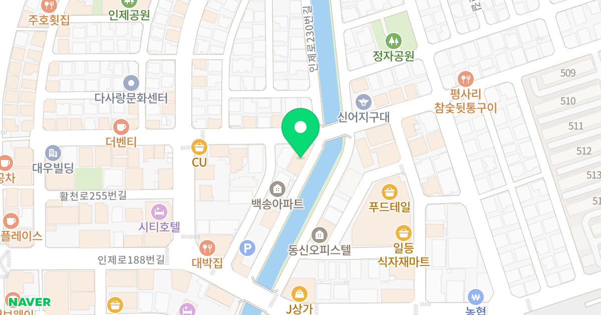 (173-1) 위치 지도 - 경상남도 김해시 인제로200번길 30