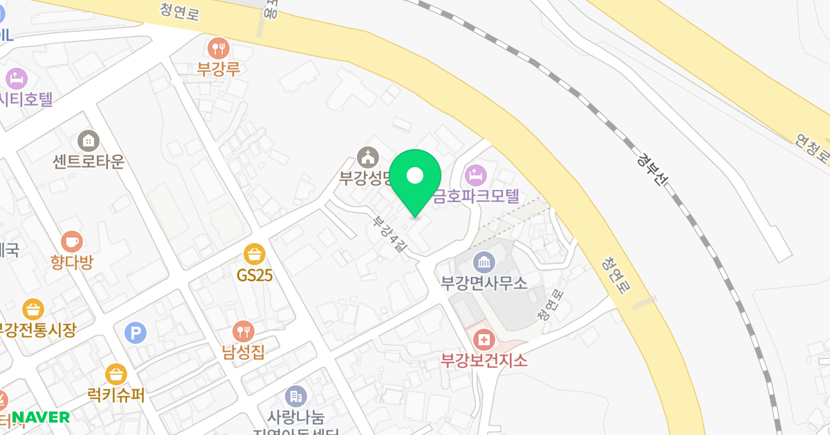 주건축물제1동 위치 지도 - 세종특별자치시 부강면 부강5길 35-3