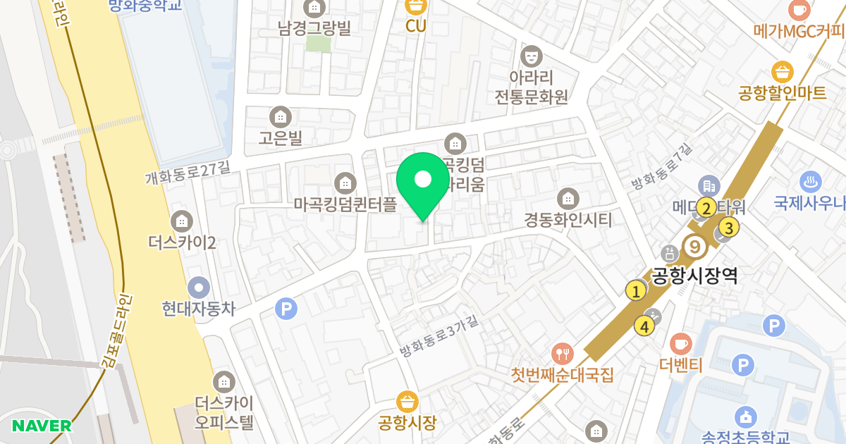 제이엘카운티 위치 지도 - 서울특별시 강서구