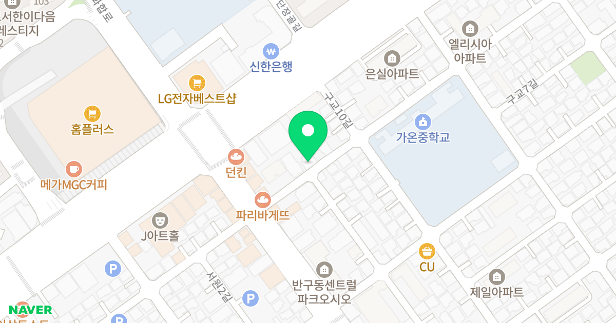 공동주택 위치 지도 - 울산광역시 중구 구교8길 7