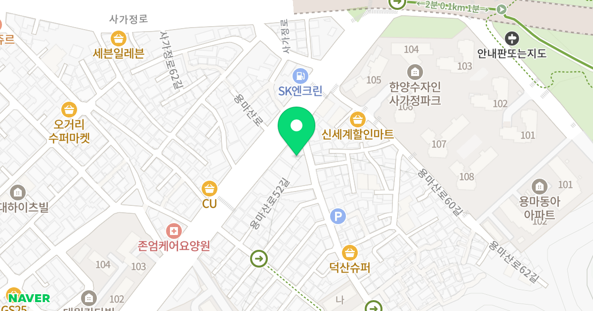 라임타워 위치 지도 - 서울특별시 중랑구 용마산로 304
