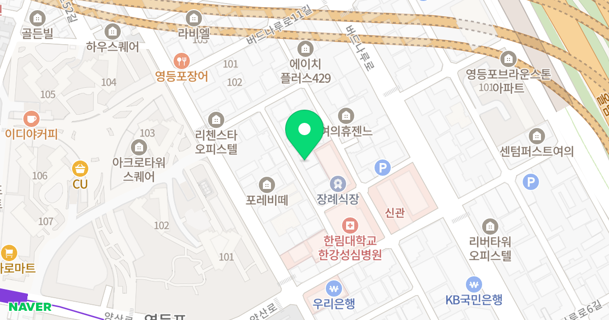토방트윈빌(A) 위치 지도 - 서울특별시 영등포구 버드나루로7길 12-14