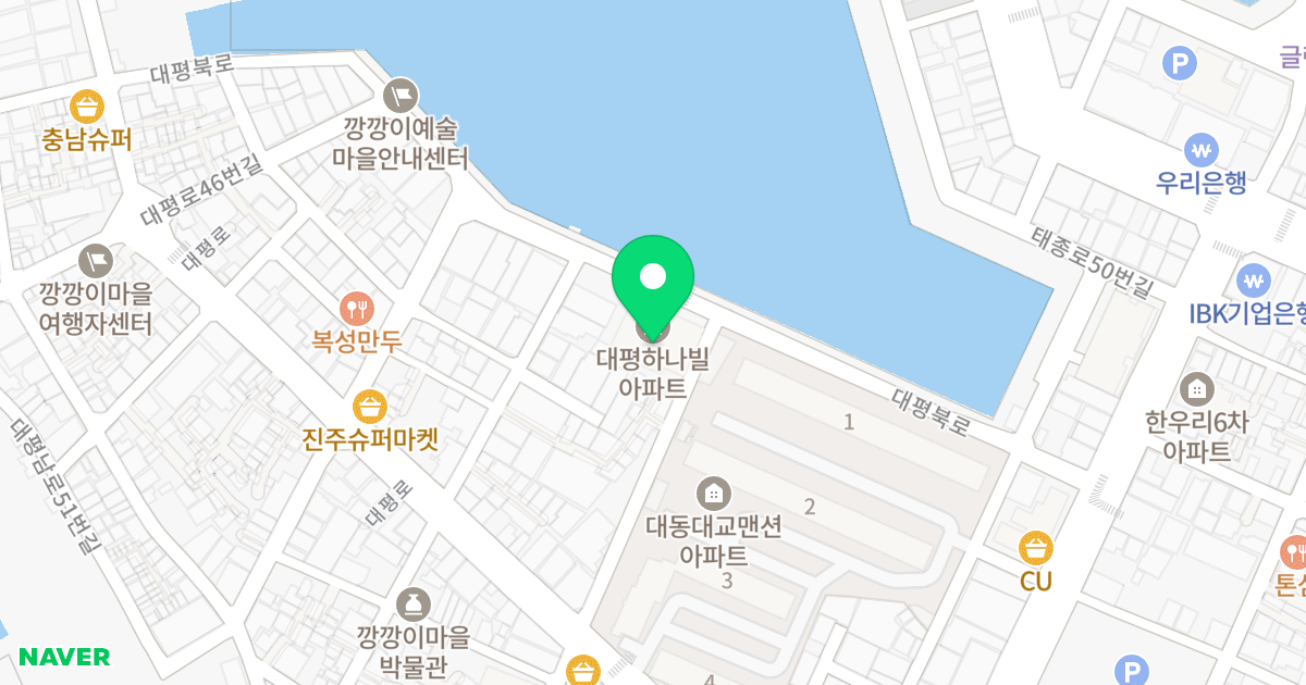 하나빌 위치 지도 - 부산광역시 영도구 대평로20번길 23