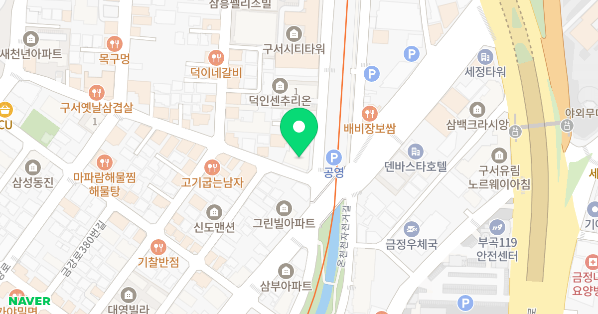 (415-16) 위치 지도 - 부산광역시 금정구 금정로231번길 4